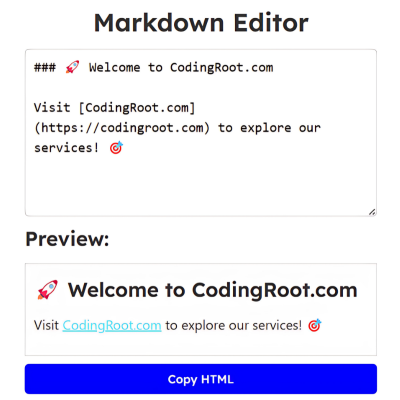 Markdown Editor