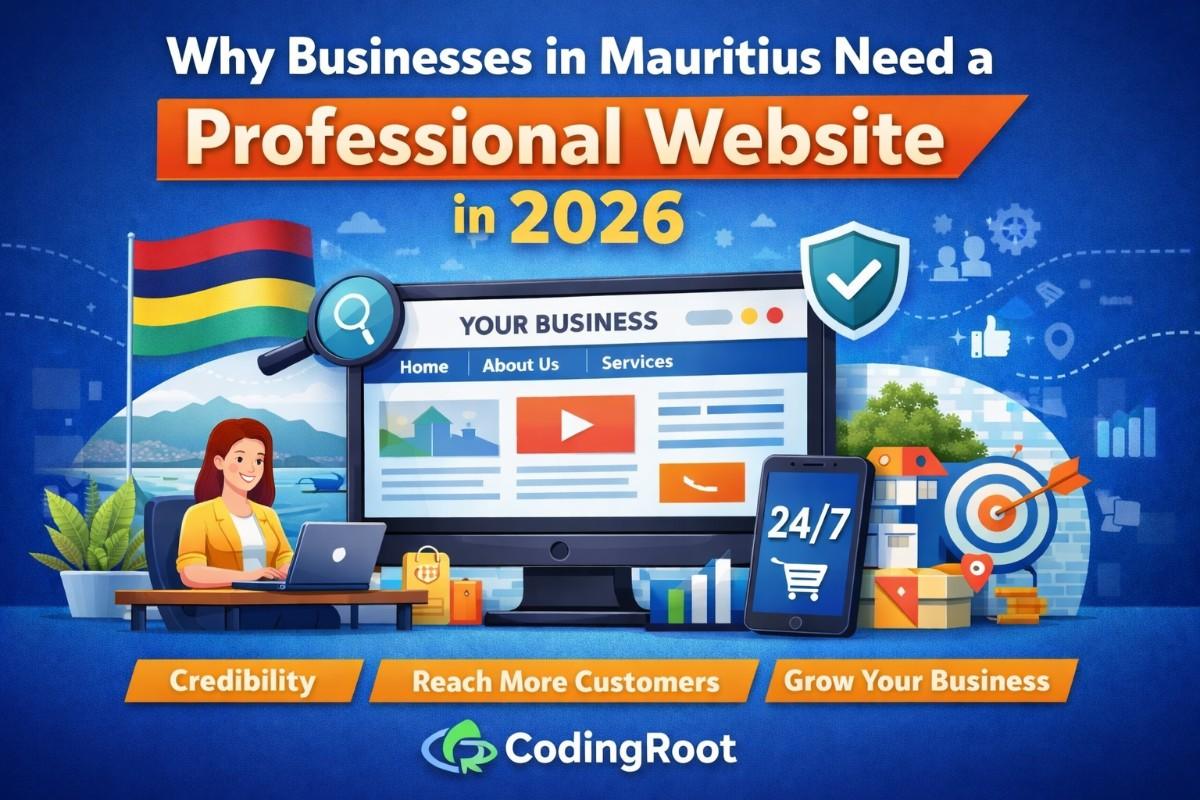 Professional Website for Businesses in Mauritius