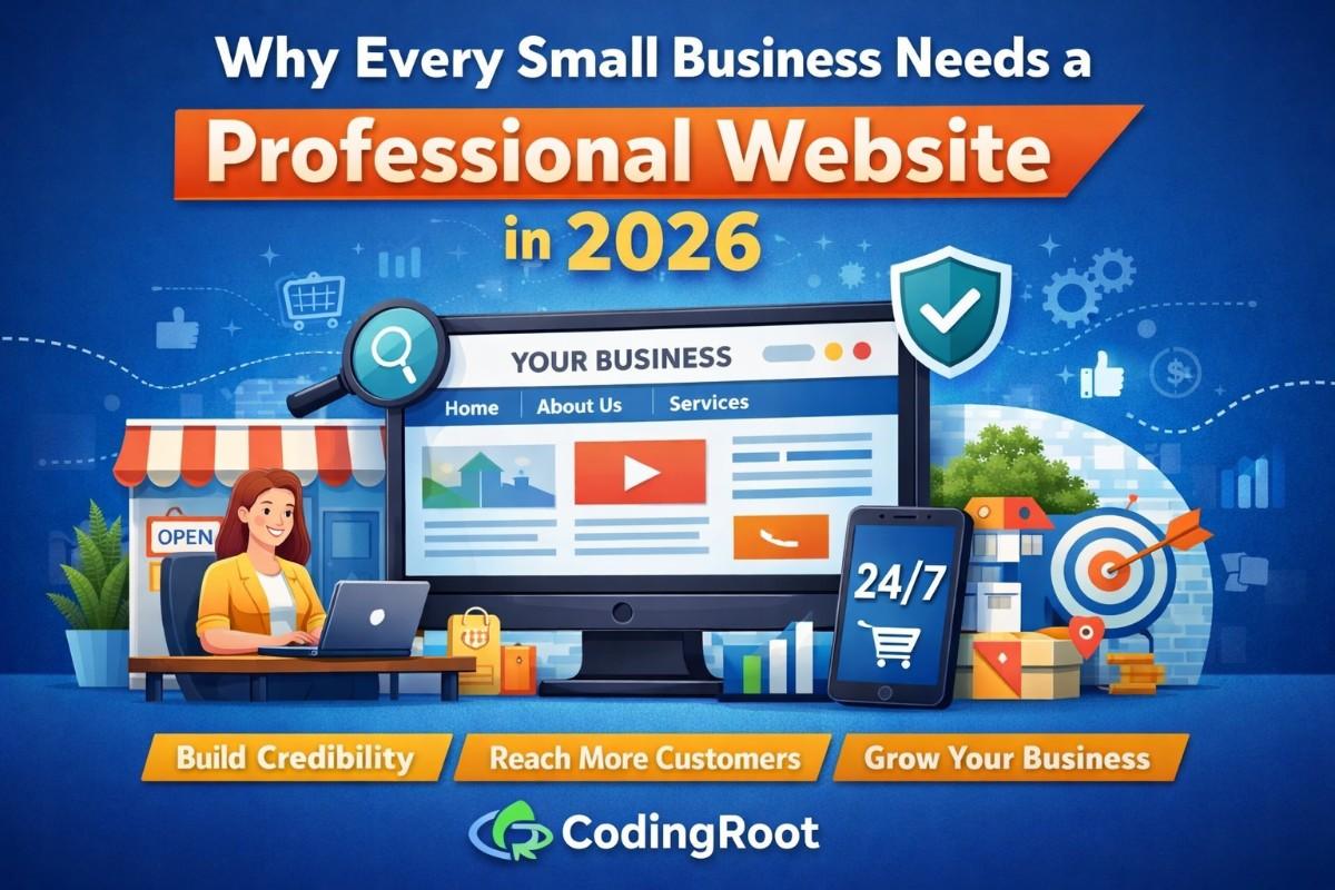 professional website for small business